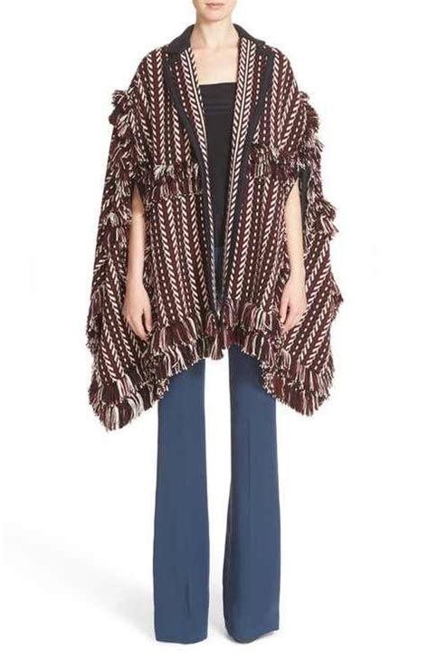 burberry prorsum wool cape|burberry capes and ponchos.